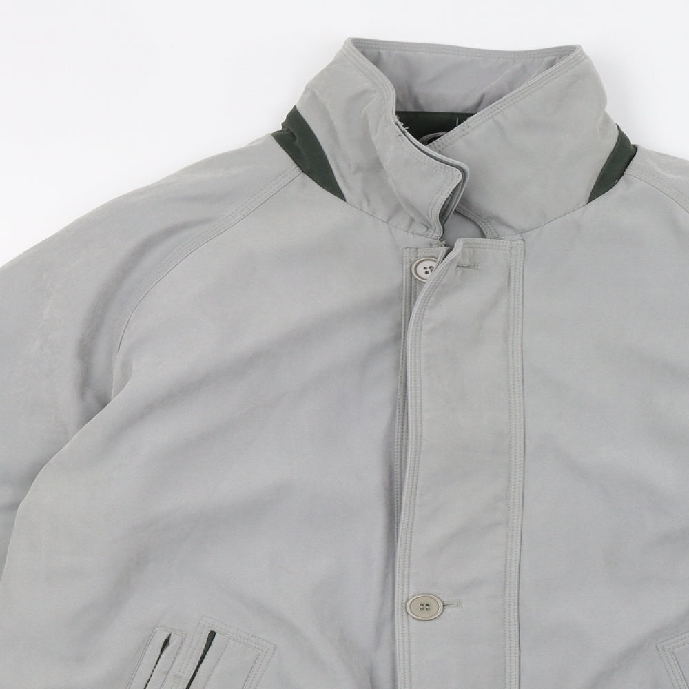 moorcroft Mens Grey   Bomber Jacket Coat Size L  - 44inch
