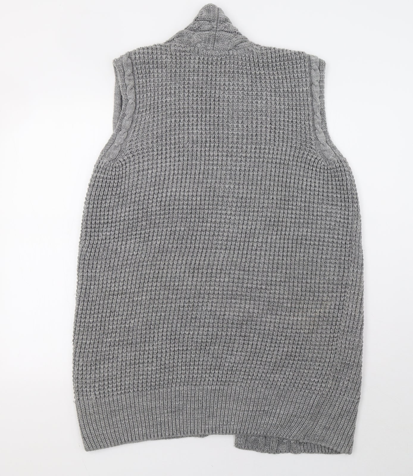 George Womens Grey  Knit Cardigan Jumper Size 16