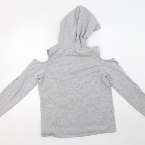 Matalan Womens Grey   Pullover Hoodie Size 10