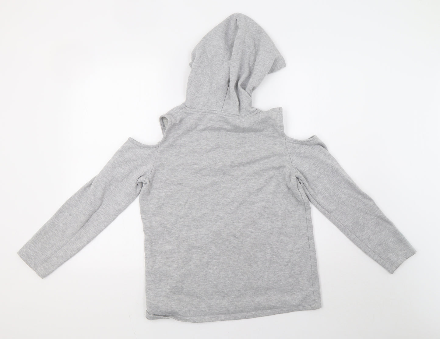 Matalan Womens Grey   Pullover Hoodie Size 10