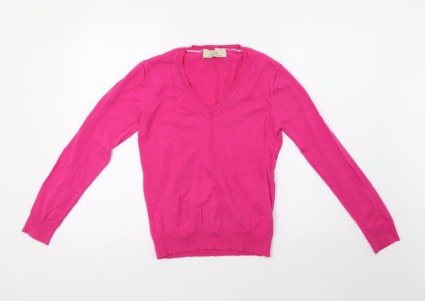 Primark Womens Pink  Knit Pullover Sweatshirt Size 12