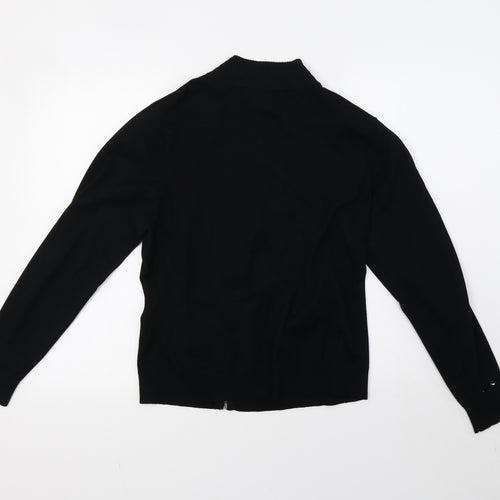 Marks and Spencer Womens Black  Knit Pullover Sweatshirt Size 18