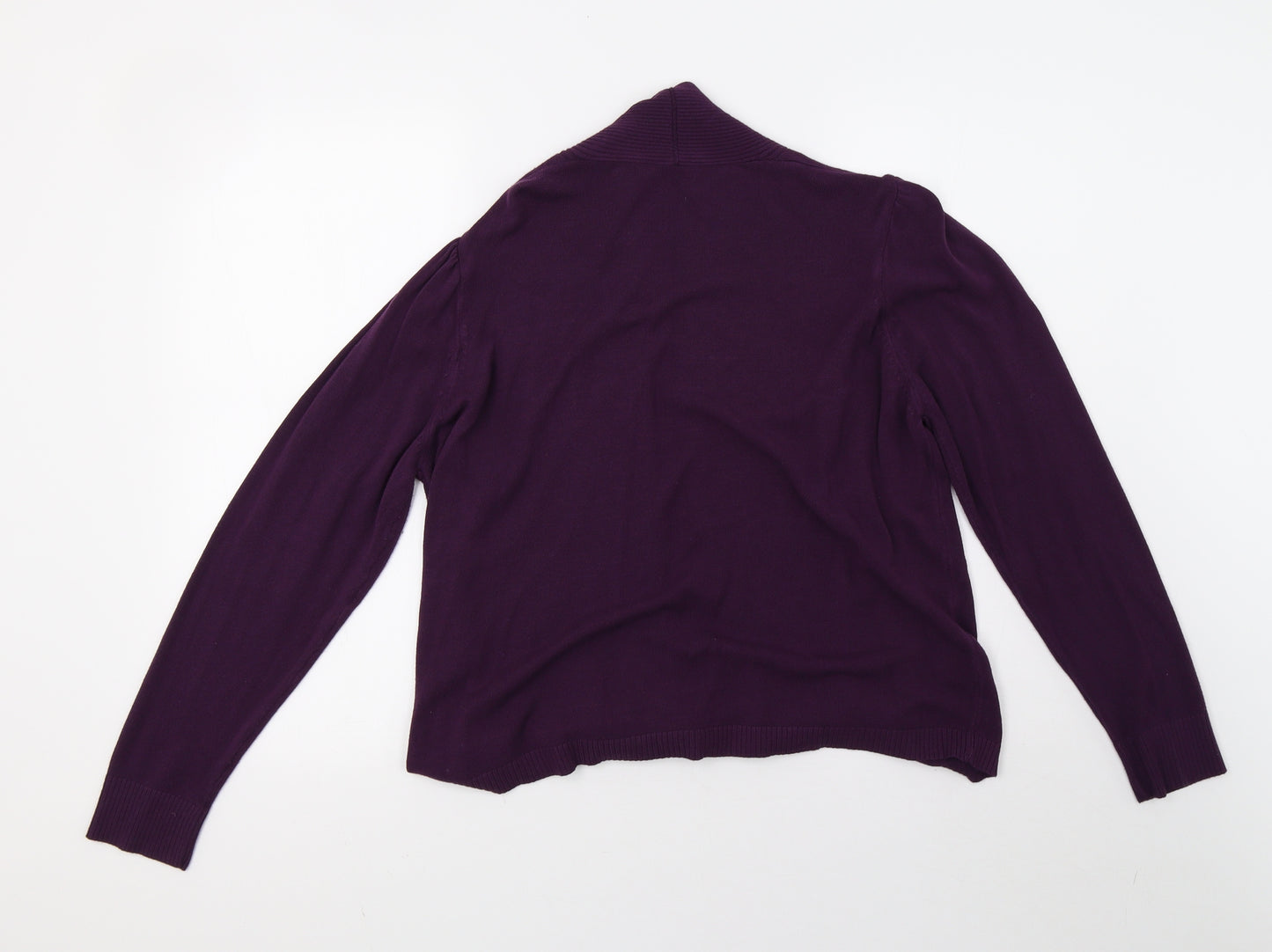 sainsburys Womens Purple   Cardigan Jumper Size 18