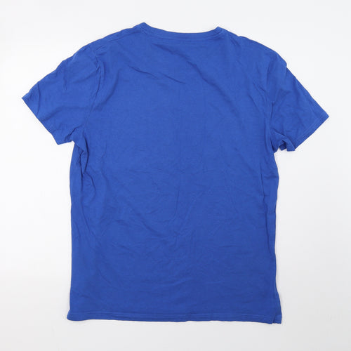 pep&co Mens Blue    T-Shirt Size L  - miserable old sod