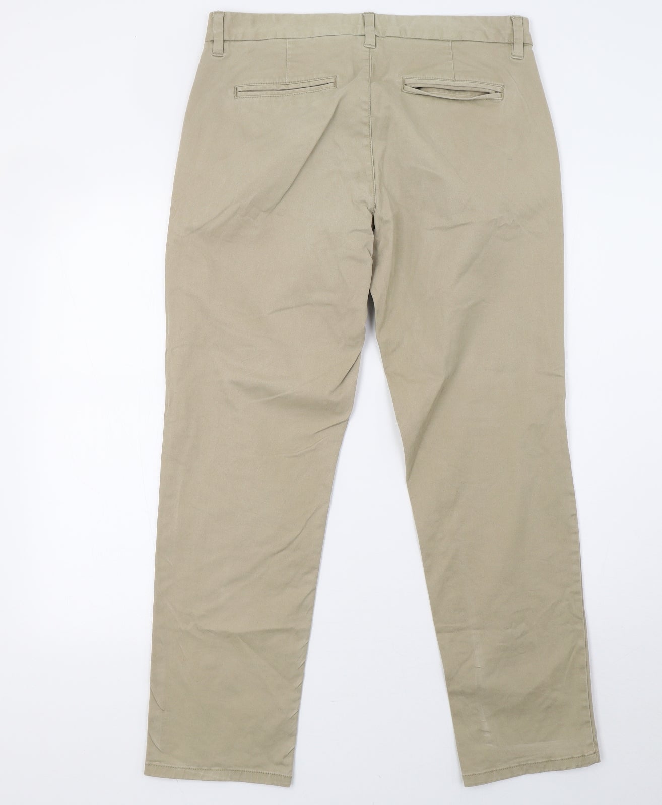 NEXT Womens Brown   Chino Trousers Size 32 L29 in