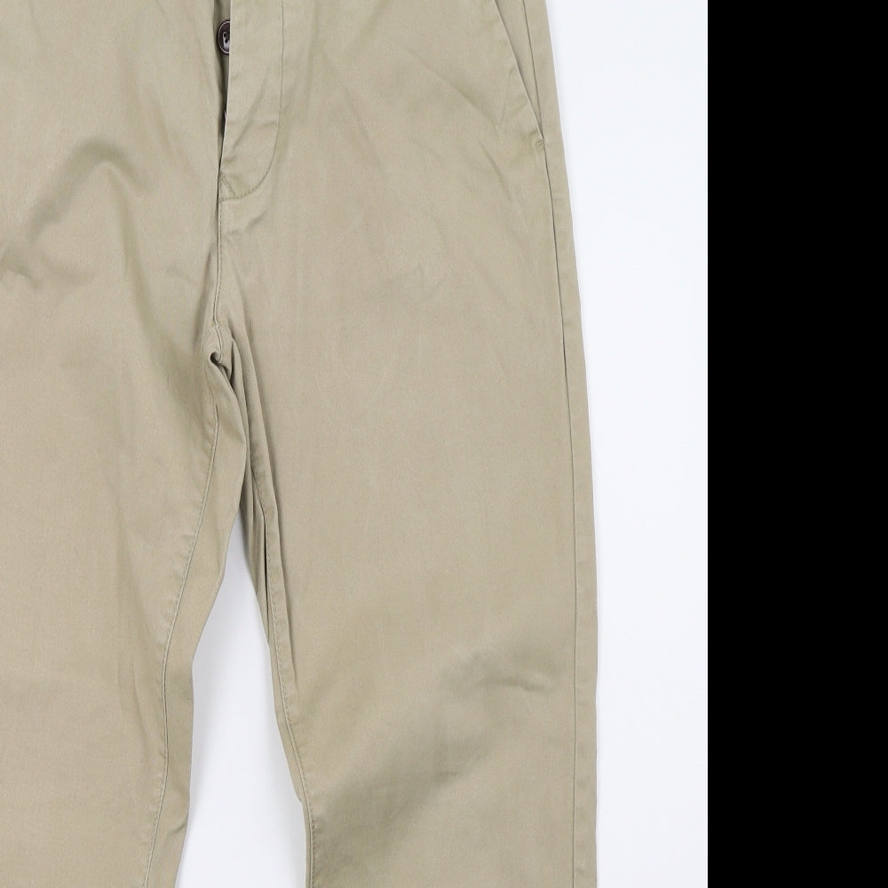 NEXT Womens Brown   Chino Trousers Size 32 L29 in