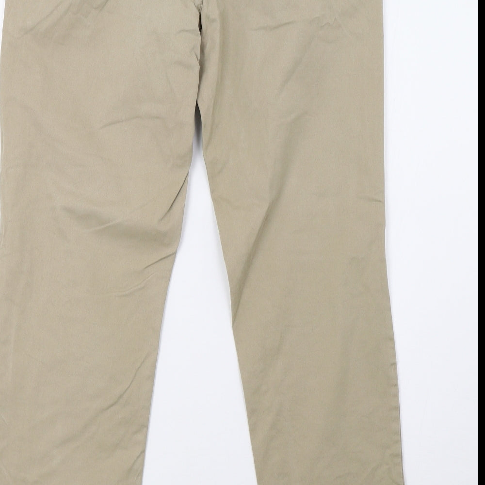 NEXT Womens Brown   Chino Trousers Size 32 L29 in