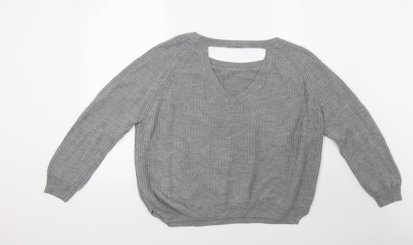 George Womens Grey   Pullover Sweatshirt Size 12
