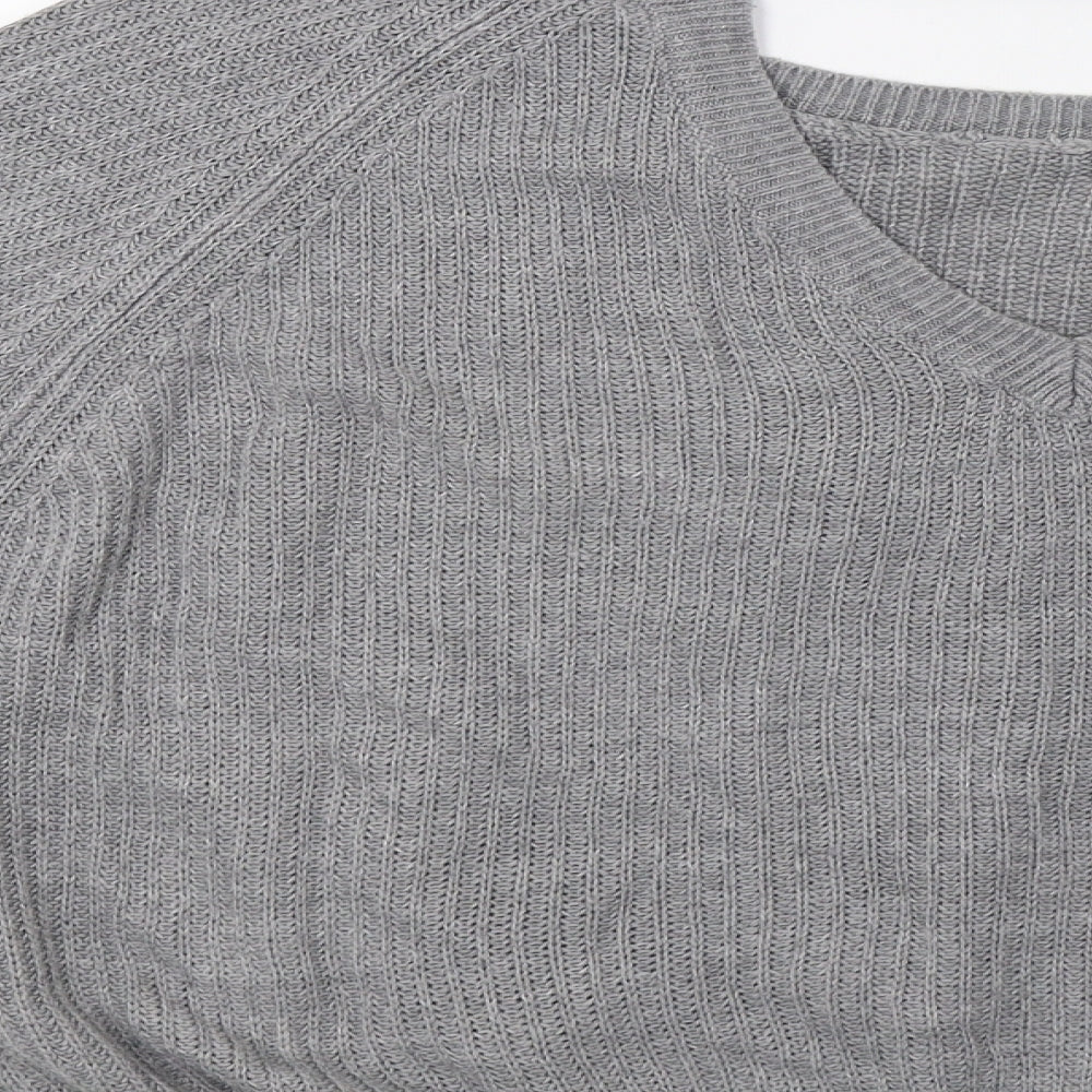George Womens Grey   Pullover Sweatshirt Size 12