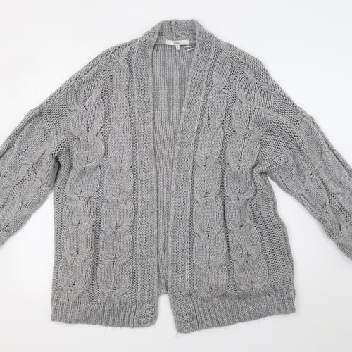 NEXT Womens Grey  Knit Cardigan Jumper Size 12