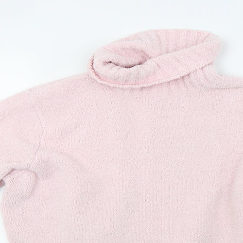 evie Womens Pink  Knit Pullover Sweatshirt Size 16