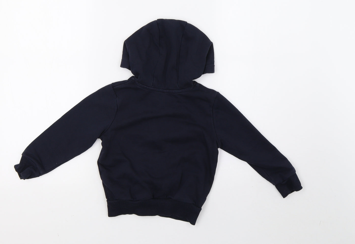 George Boys Blue   Full Zip Hoodie Size 3-4 Years