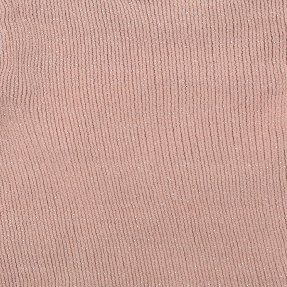 F&F Girls Pink  Knit Pullover Sweatshirt Size 3-4 Years