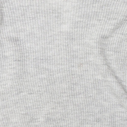 Sainsburys Girls White Floral  Basic T-Shirt Size 3-4 Years