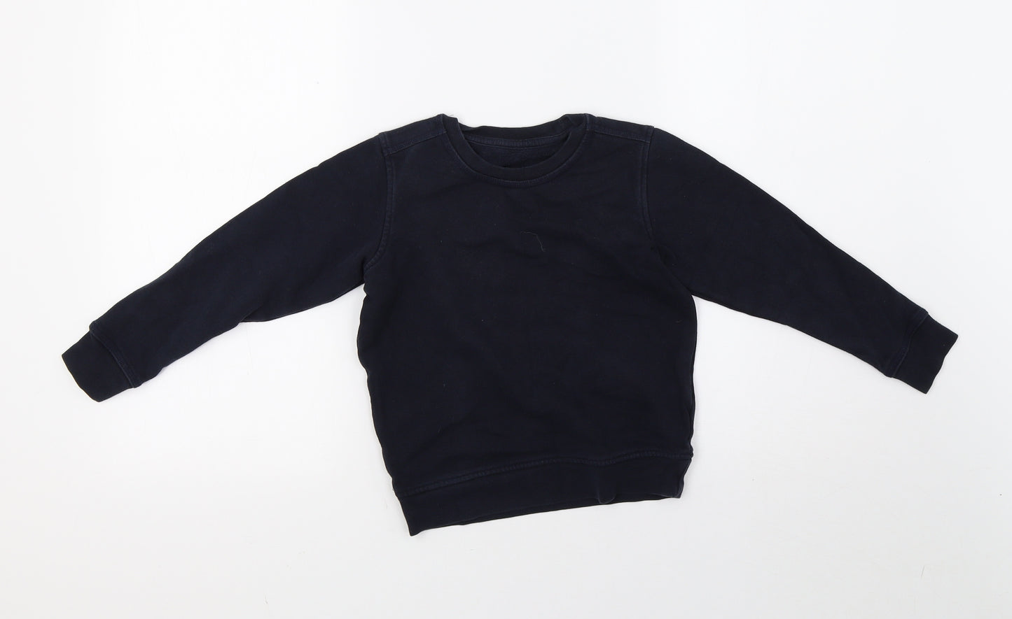 Marks and Spencer Boys Blue   Pullover Sweatshirt Size 4-5 Years  - school wear