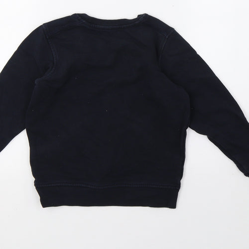 Marks and Spencer Boys Blue   Pullover Sweatshirt Size 4-5 Years  - school wear