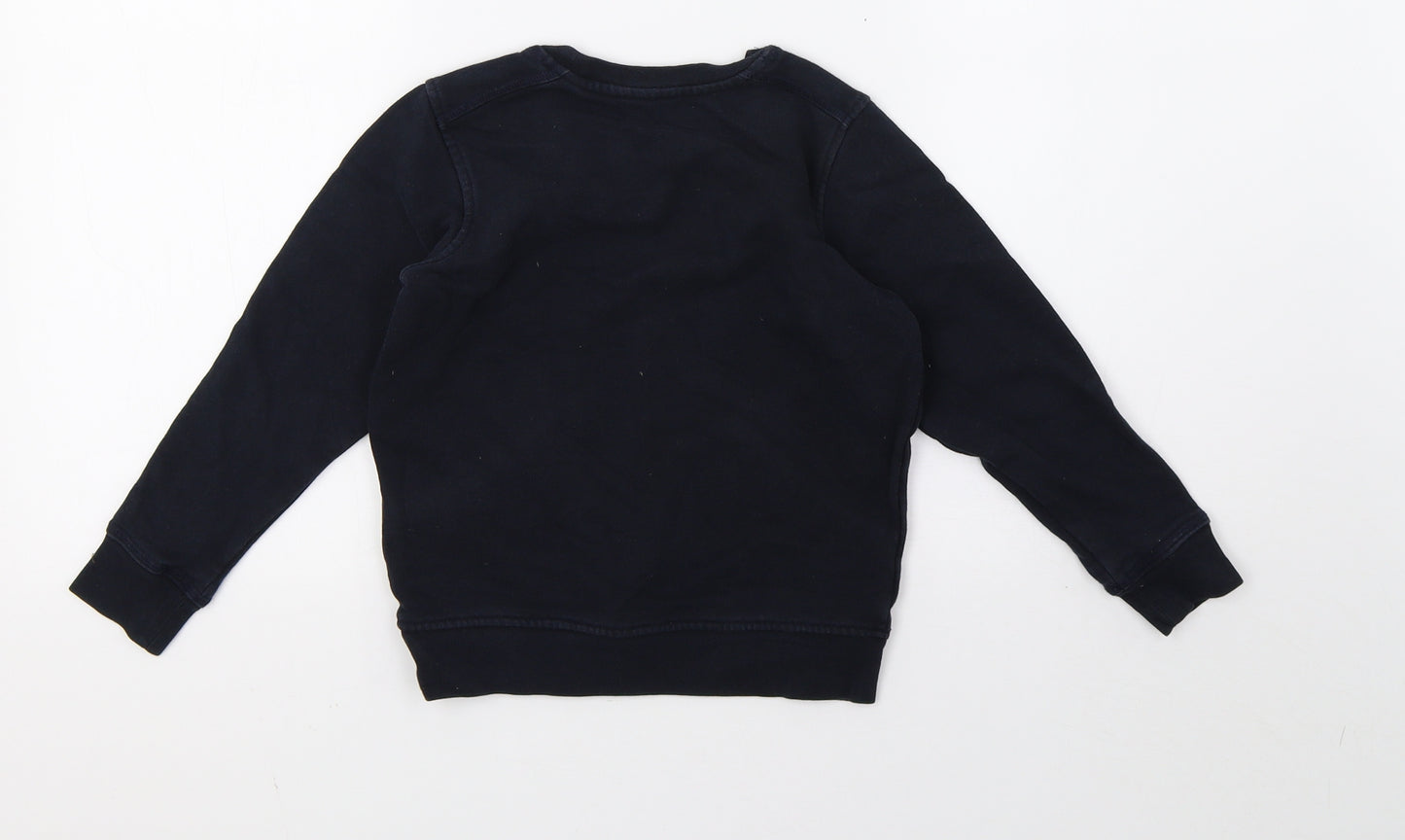 Marks and Spencer Boys Blue   Pullover Sweatshirt Size 4-5 Years  - school wear
