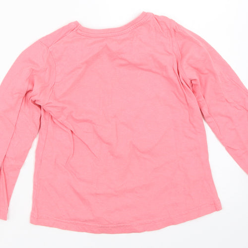 Studio Girls Pink Solid  Top Pyjama Top Size 5-6 Years