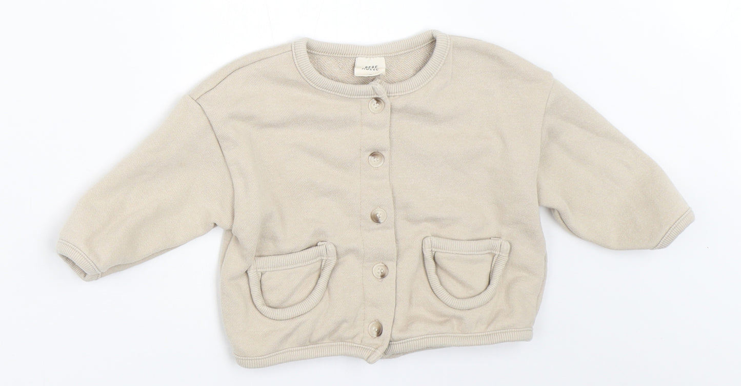 Bebe Holic Boys Beige   Cardigan Jumper One Size