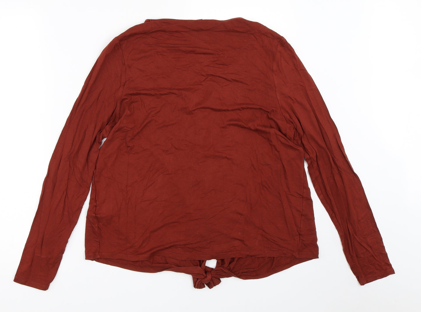New Look Womens Brown   Basic T-Shirt Size 14