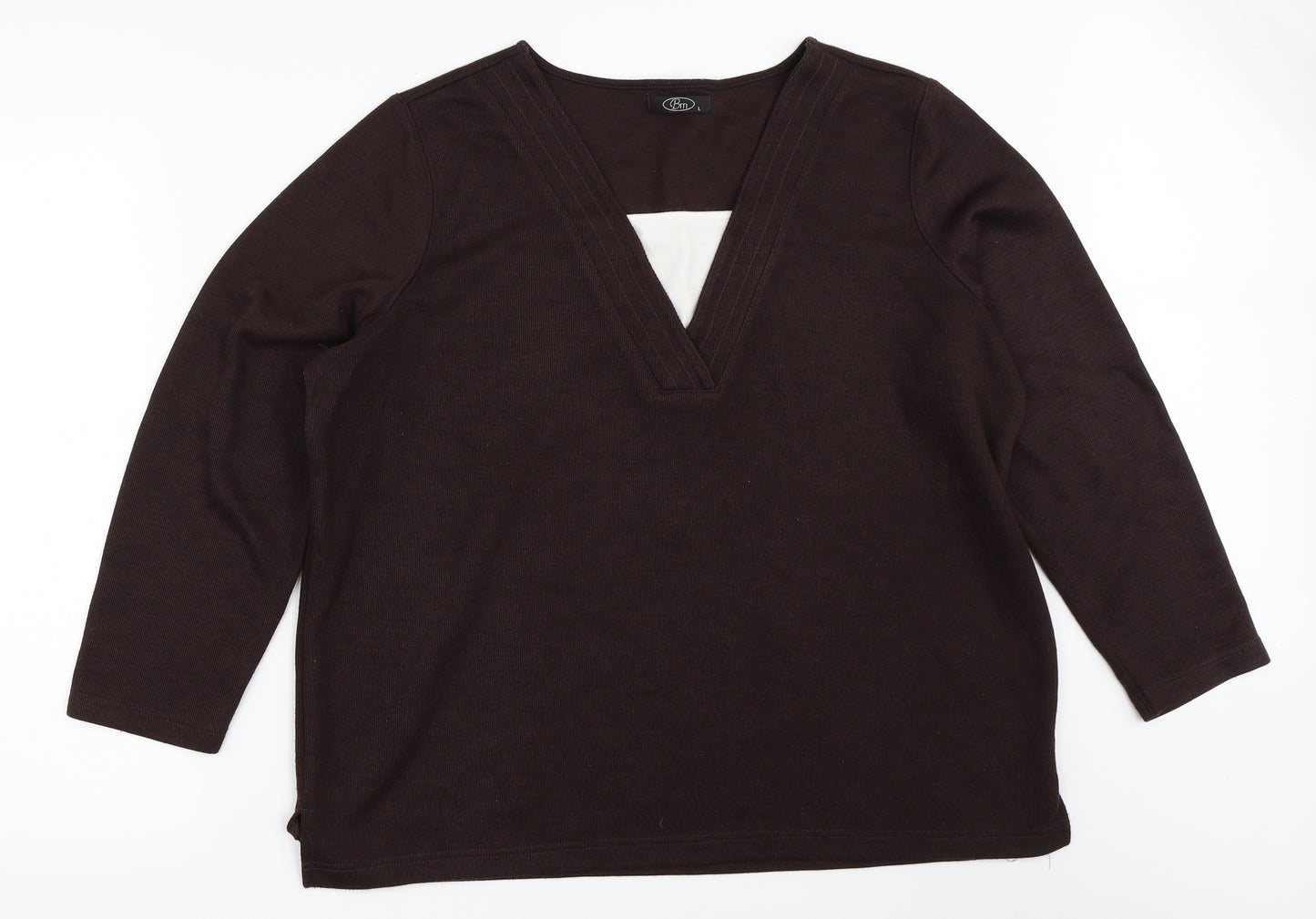 BM Womens Brown   Pullover Jumper Size L