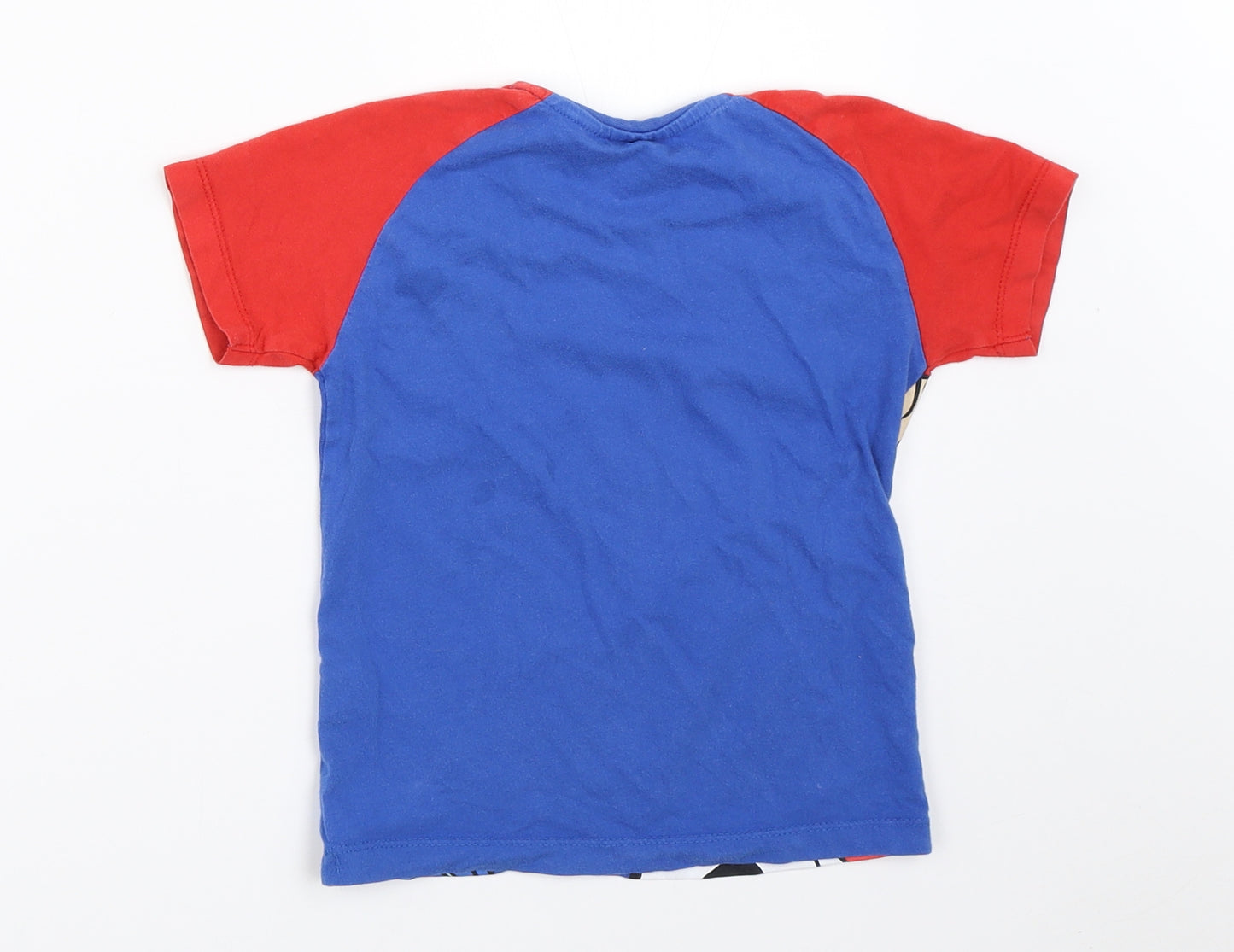 Primark Boys Blue   Basic T-Shirt Size 3-4 Years  - paw patrol