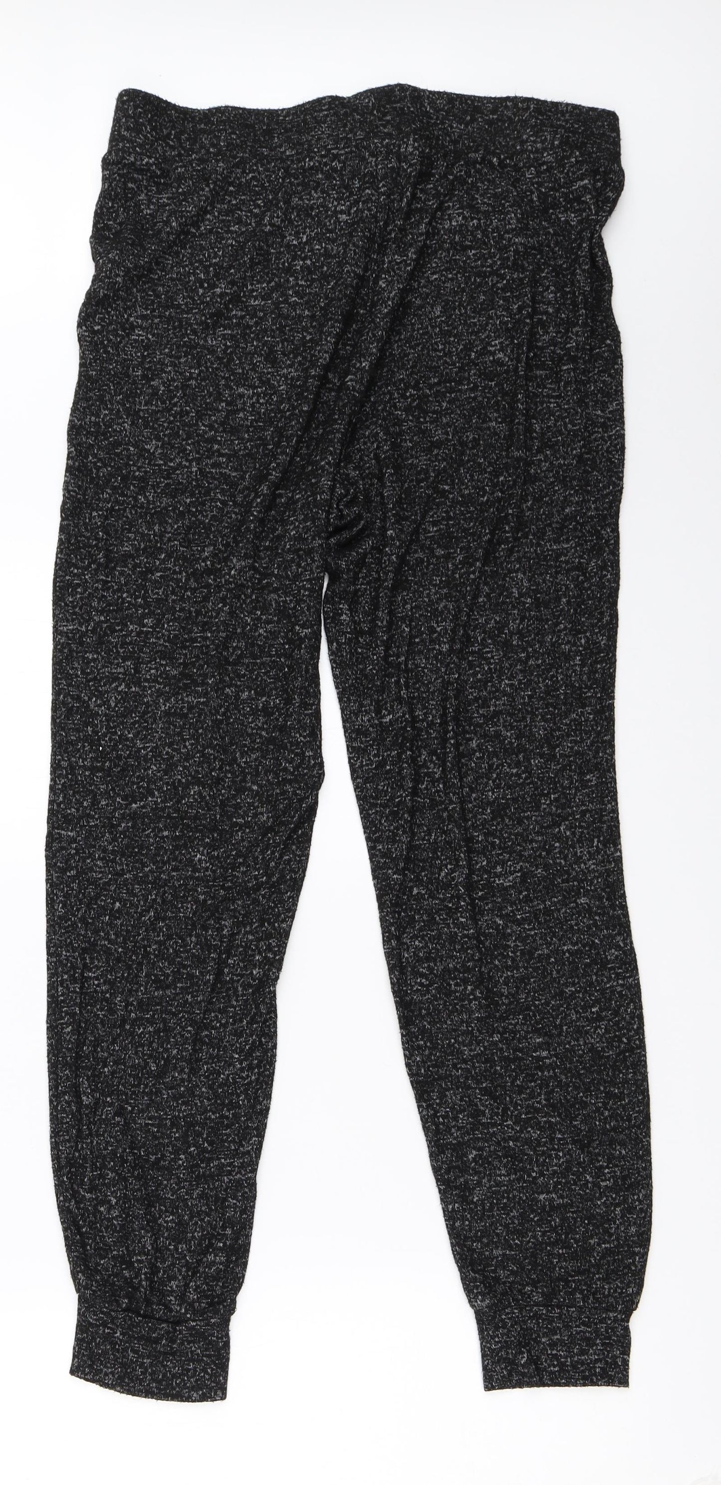 Papaya Womens Black   Jogger Trousers Size 12 L28 in