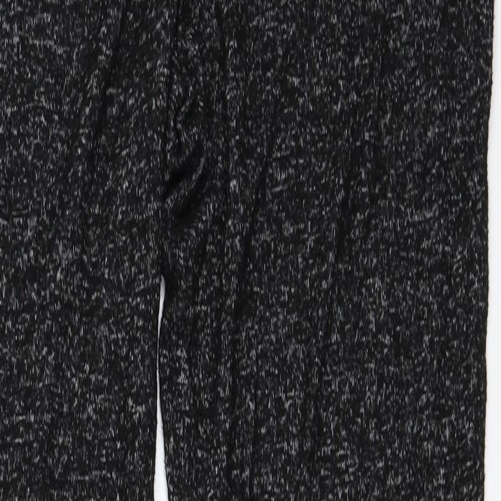 Papaya Womens Black   Jogger Trousers Size 12 L28 in