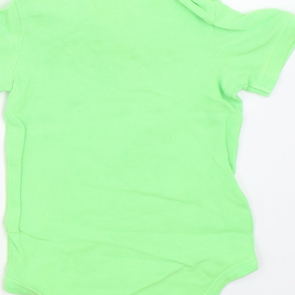 OshKosh B’gosh Boys Green   Babygrow One-Piece Size 18 Months