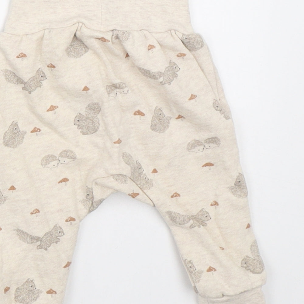 H&M Baby Beige   Capri Trousers Size 0-3 Months