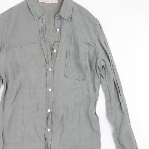 YAYA Womens Grey   Shirt Dress  Size 36