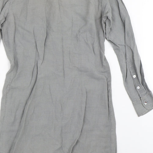 YAYA Womens Grey   Shirt Dress  Size 36