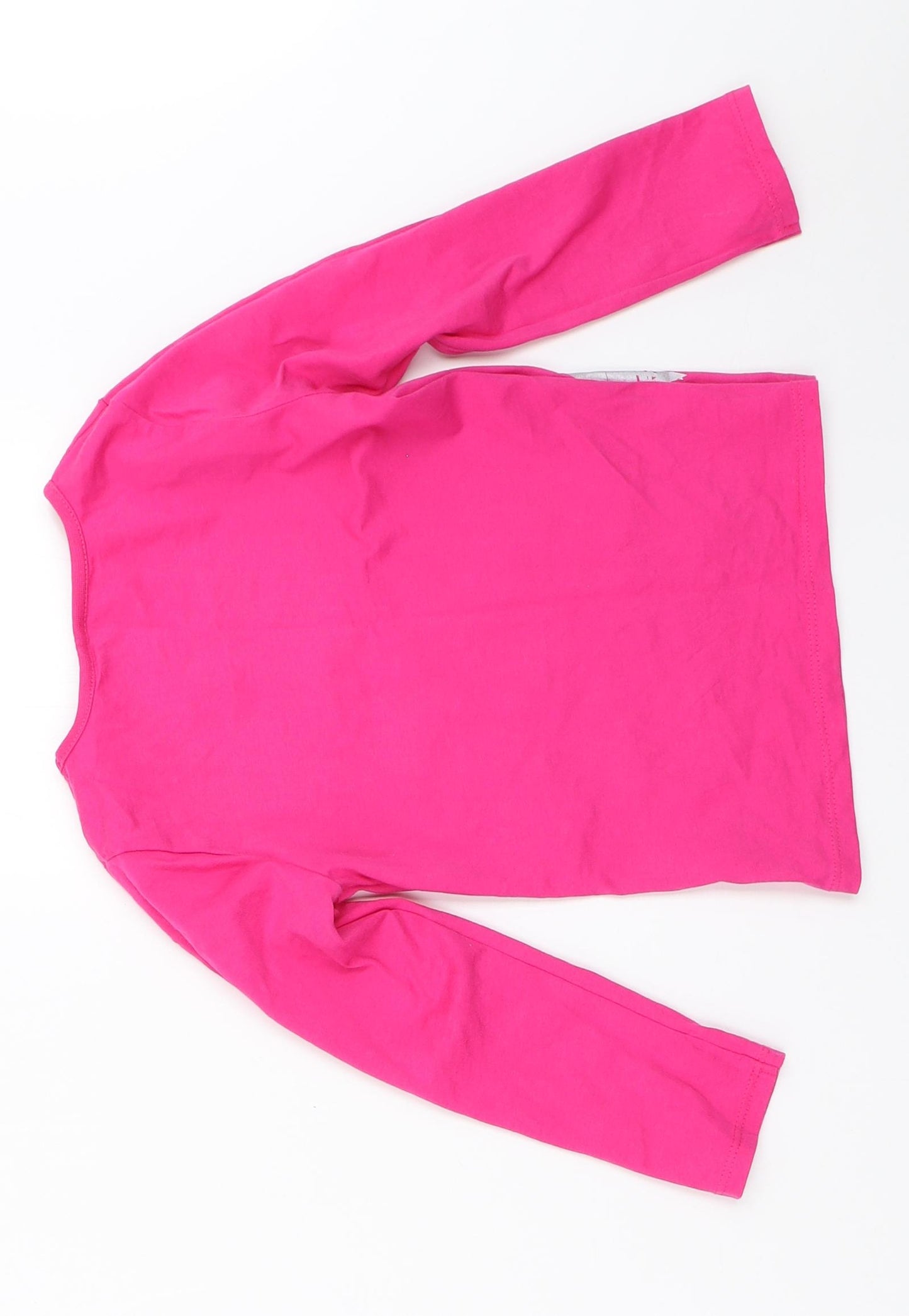 George Girls Pink   Basic T-Shirt Size 4-5 Years  - minnie mouse halloween