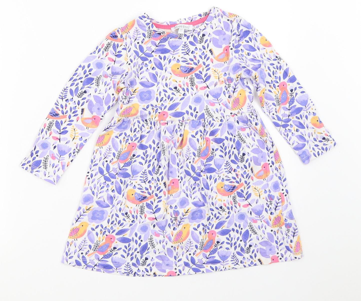 Blue Zoo Girls Blue   Fit & Flare  Size 2-3 Years