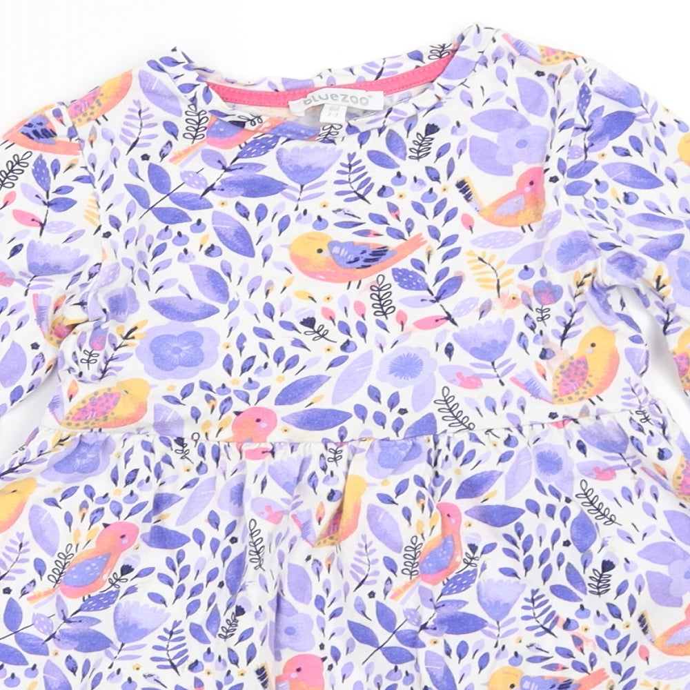 Blue Zoo Girls Blue   Fit & Flare  Size 2-3 Years