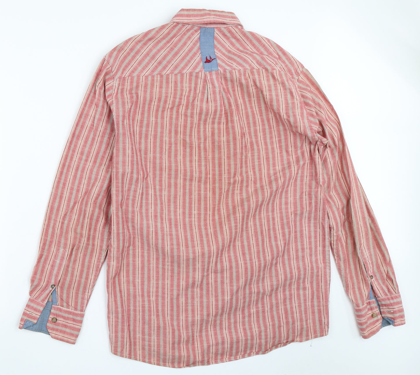 Mantaray Mens Pink    Button-Up Size S