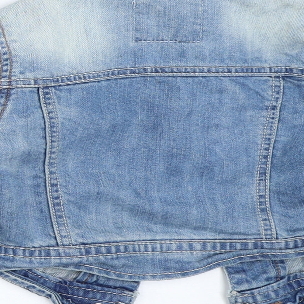 NEXT Girls Blue  Denim Jacket  Size 3-4 Years