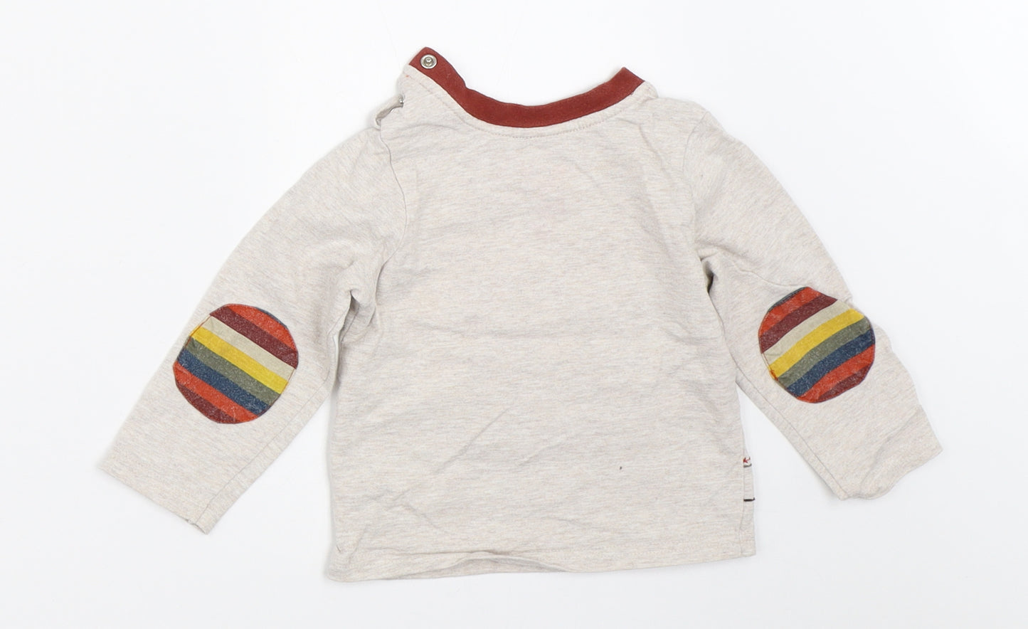 TU Boys Beige   Basic T-Shirt Size 9-12 Months