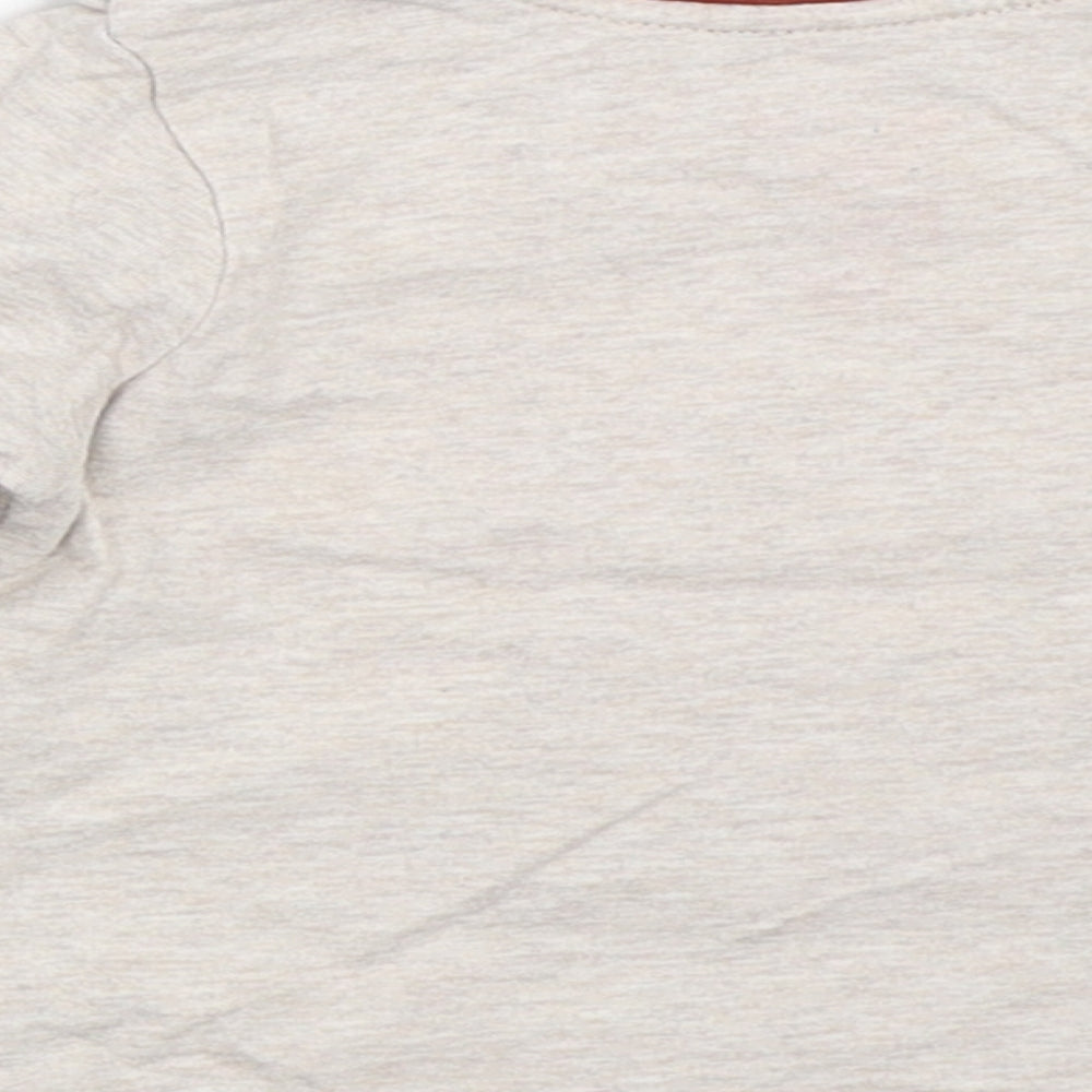 TU Boys Beige   Basic T-Shirt Size 9-12 Months