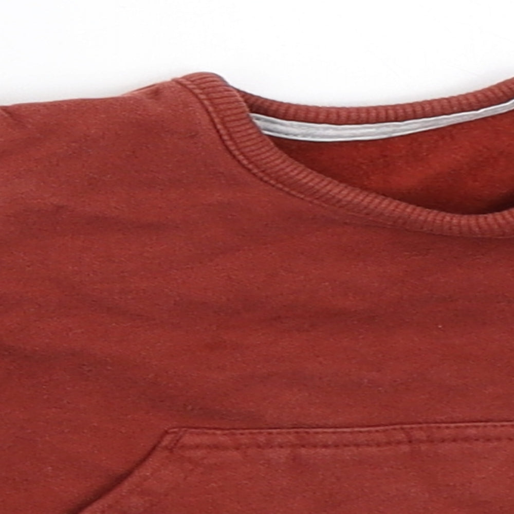 George Boys Orange   Pullover Jumper Size 0-3 Months
