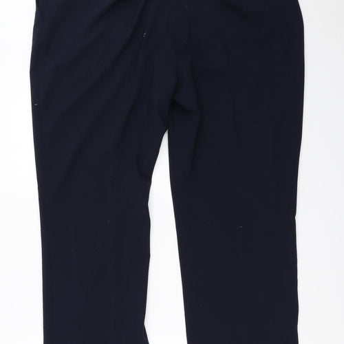 Marks and Spencer Womens Blue   Trousers  Size 20 L28.5 in