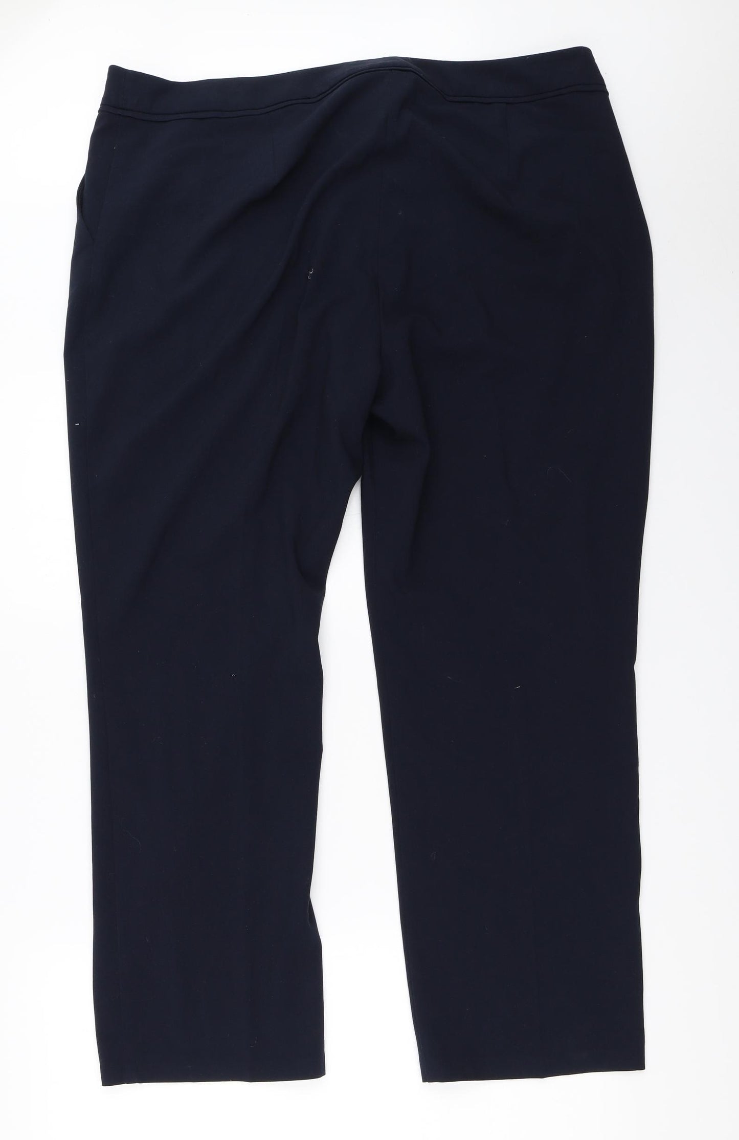 Marks and Spencer Womens Blue   Trousers  Size 20 L28.5 in
