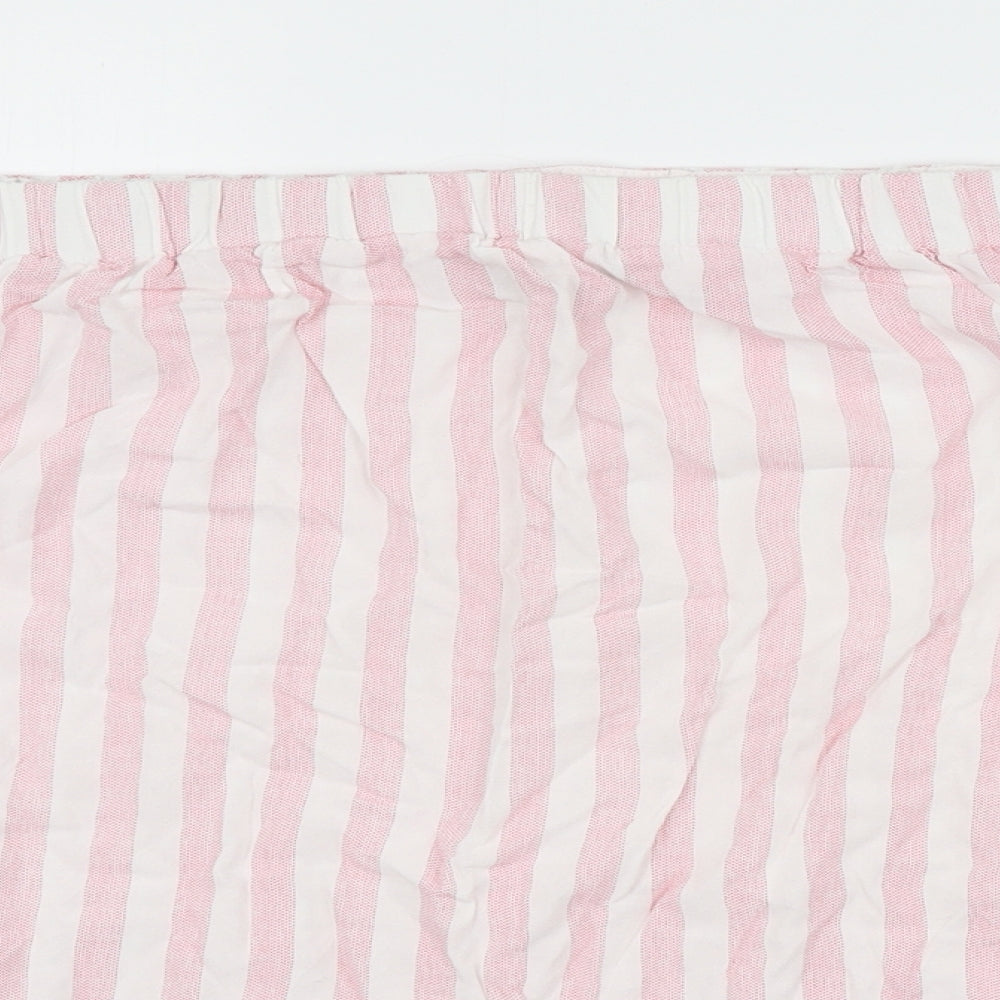 Matalan Womens Pink Striped  Basic Blouse Size 16