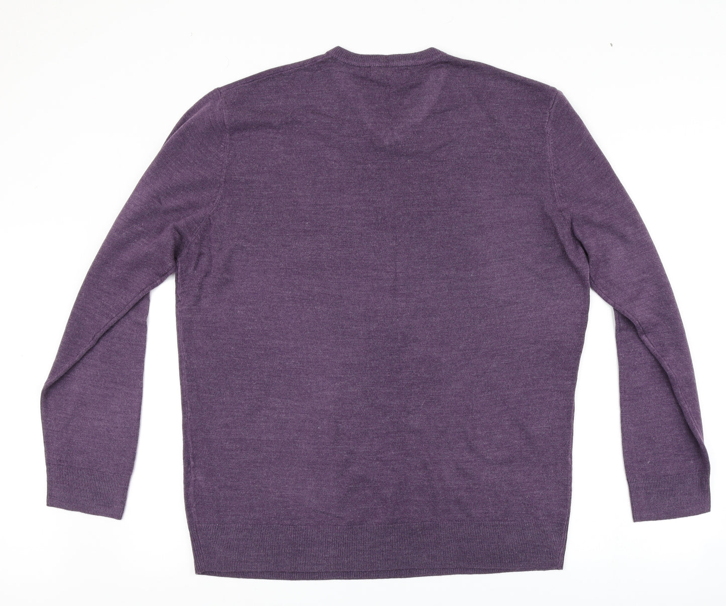 Thomas Nash Mens Purple   Pullover Jumper Size L