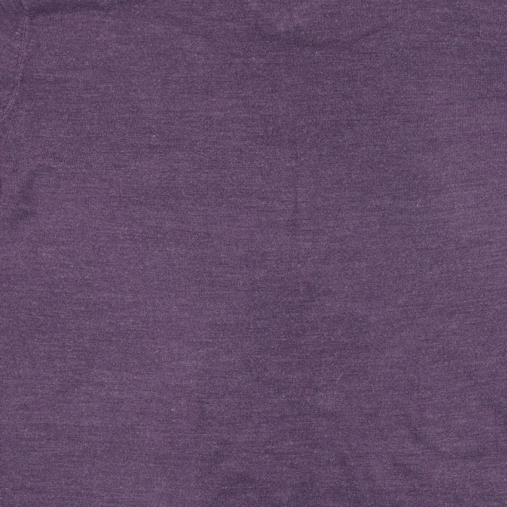 Thomas Nash Mens Purple   Pullover Jumper Size L