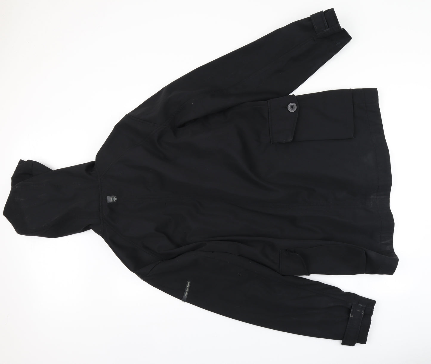 Duck and Cover Mens Black   Windbreaker Coat Size M