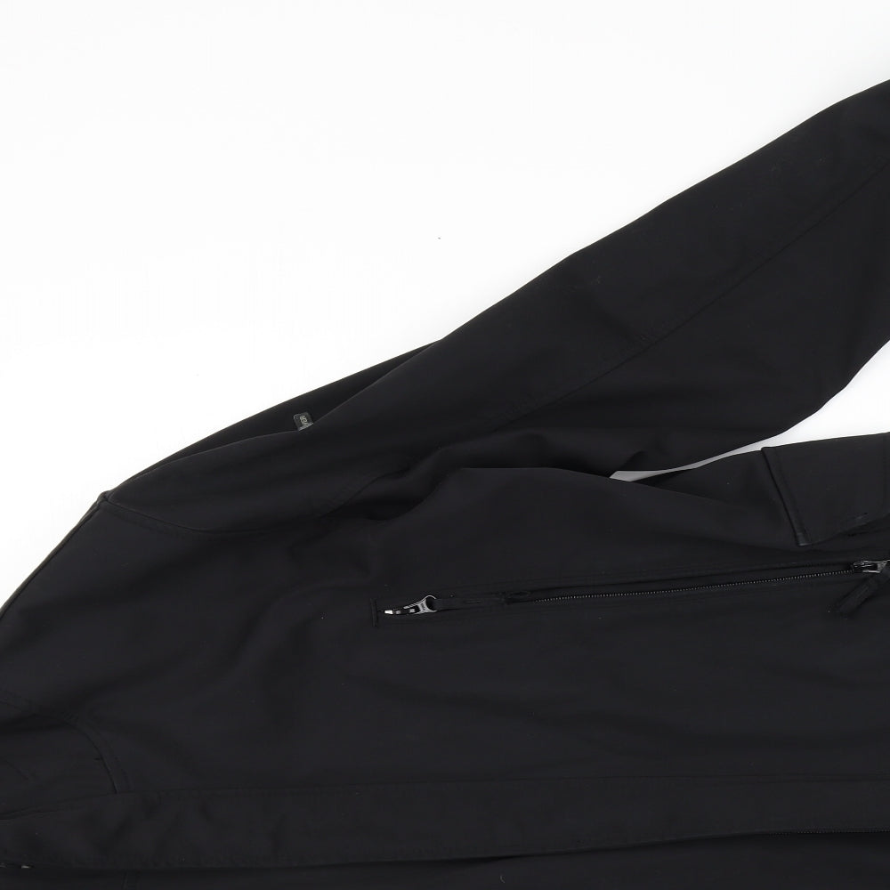 Duck and Cover Mens Black   Windbreaker Coat Size M
