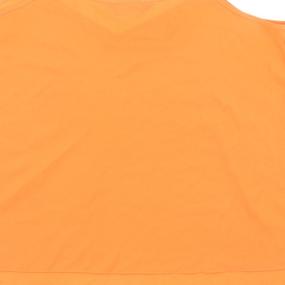 Dorothy Perkins Womens Orange   Camisole Tank Size 16