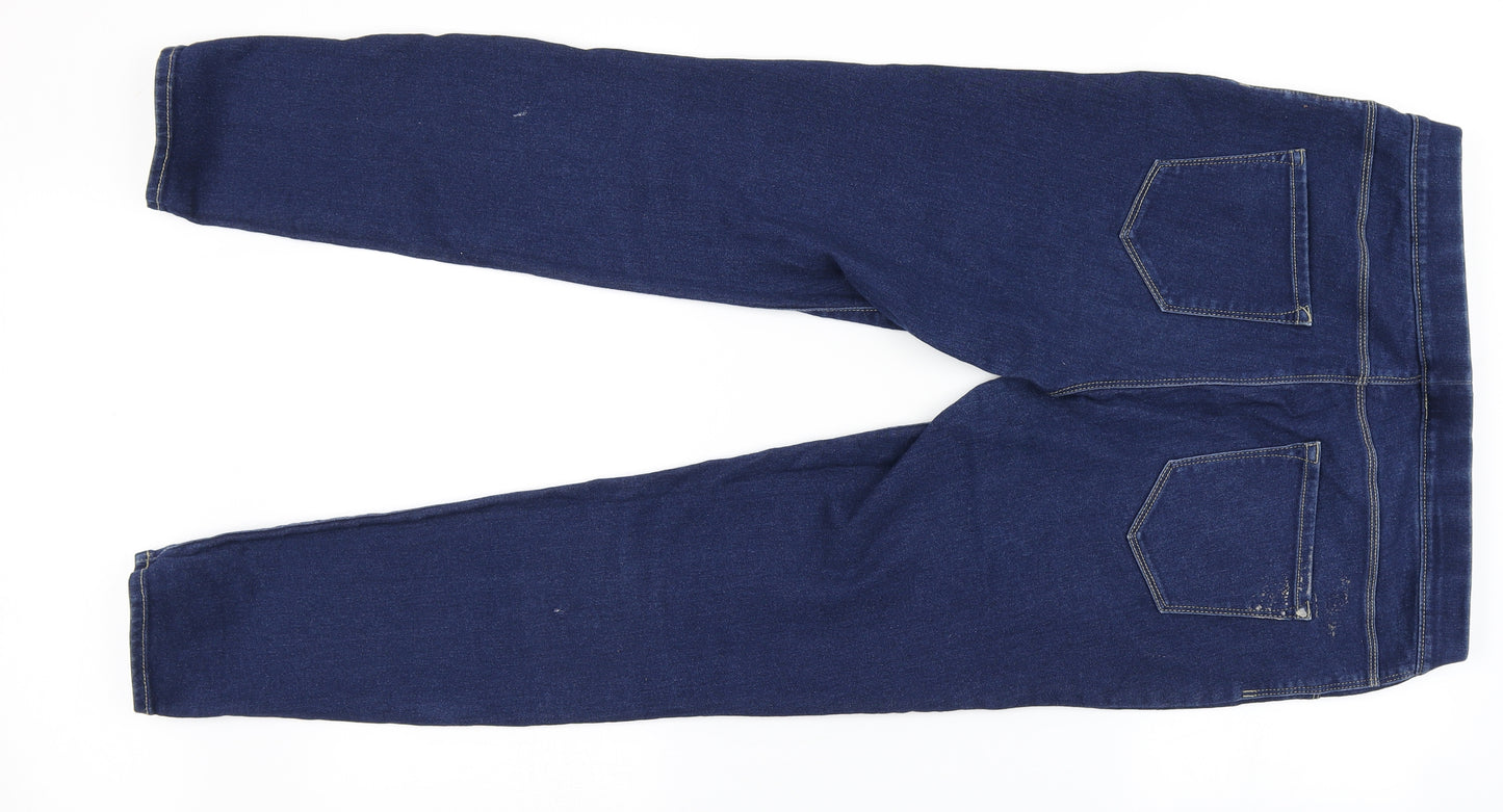 George Womens Blue   Jegging Trousers Size 14