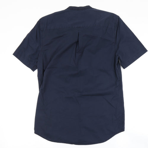 River Island Mens Blue    Button-Up Size S